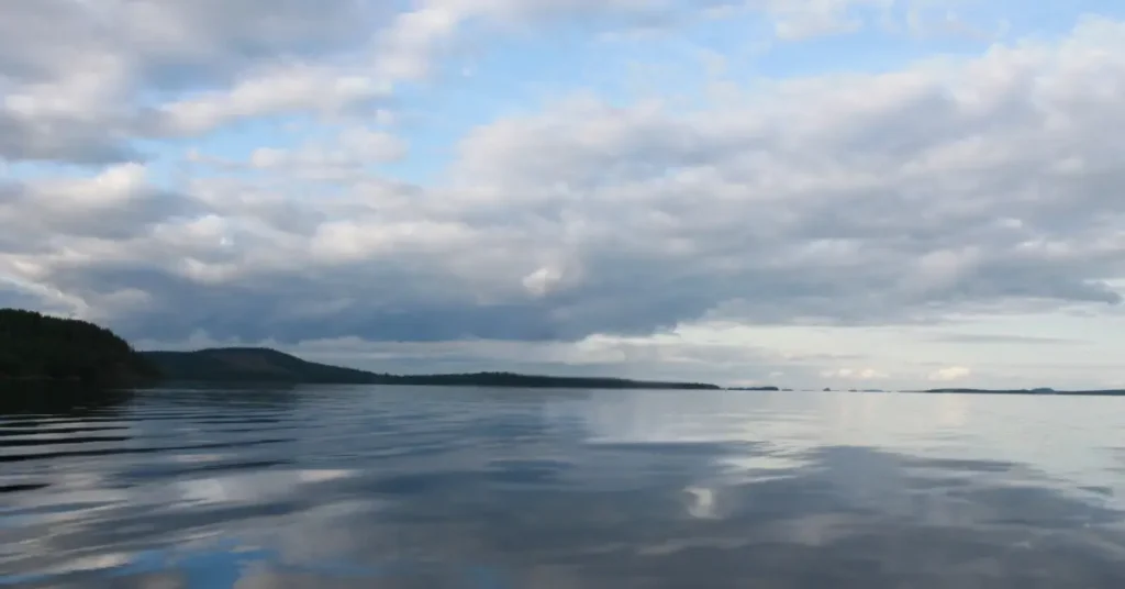 Lake Inari in Lapland