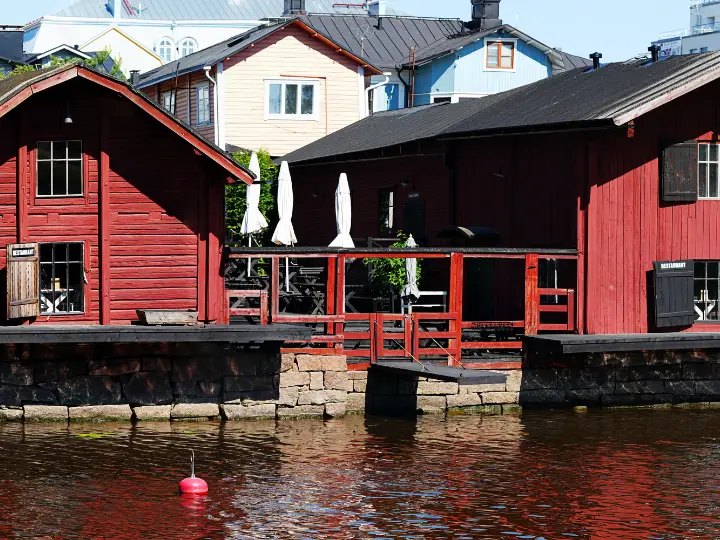 Red Houses in Porvoo