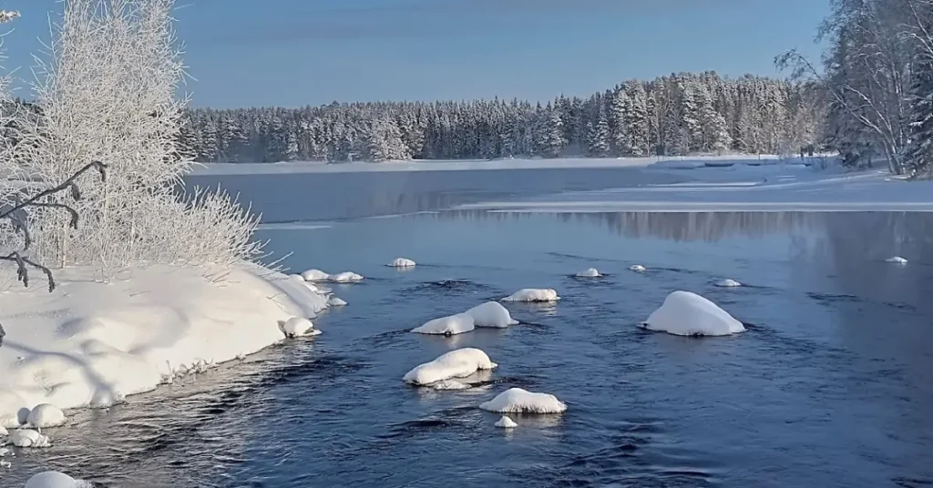 Lake Finland Winter