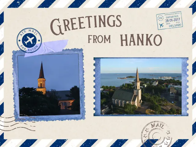Travel Postcard Hanko